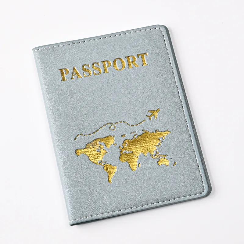 Обложка для паспорта унисекс, держатель для карт из искусственной кожи, чехол для паспорта, необходимые вещи для путешествий для женщин, мужчин, семейного отдыха
