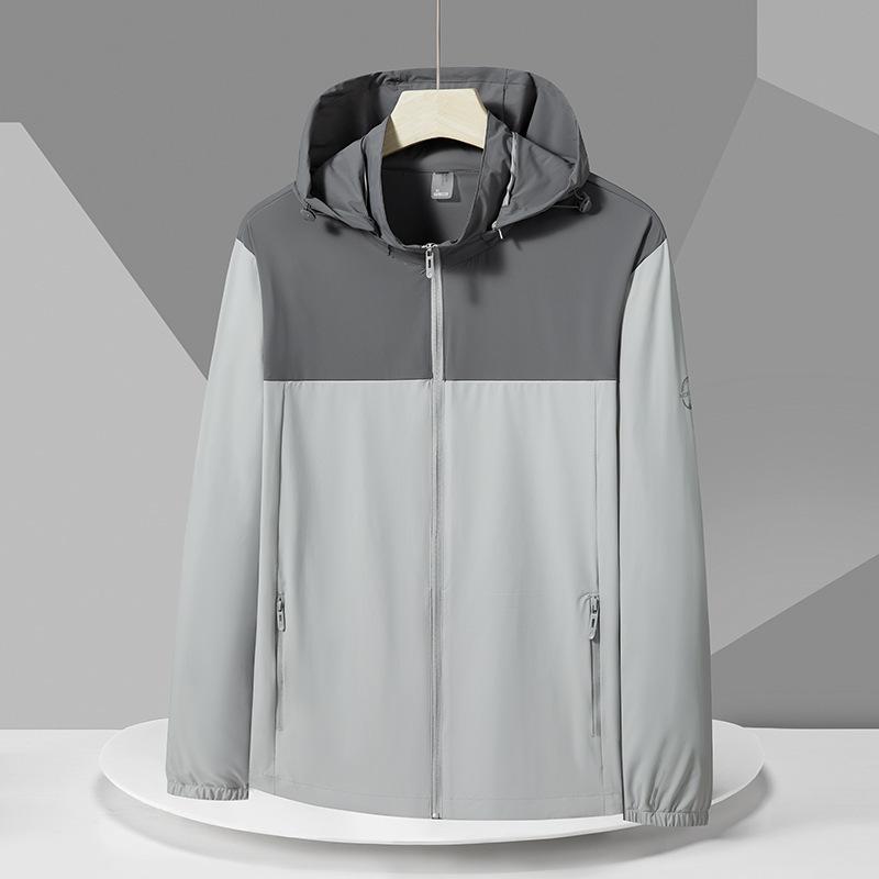 Physical quality outdoor sunscreen clothing for men and women, summer thin ice silk breathable sunscreen clothing UPF10 + fishing skin clothing