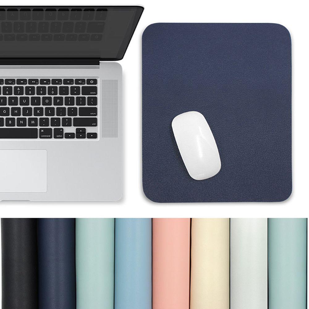 Waterproof Laptop Computer Writing Mat Home Office PU Leather Desk Mat Keyboard Mice Mat Mouse Pad