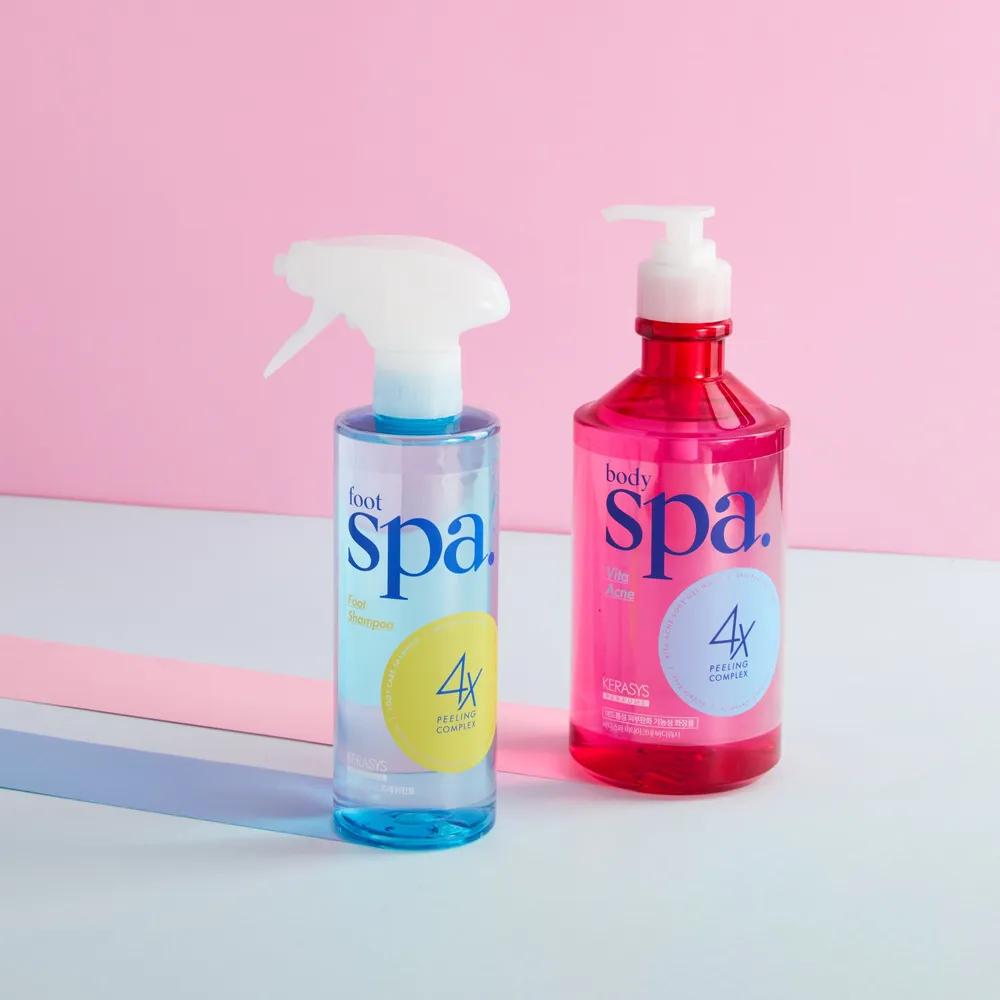 KERASYS Body Spa Body Wash 750ml*2 + Free Foot Shampoo