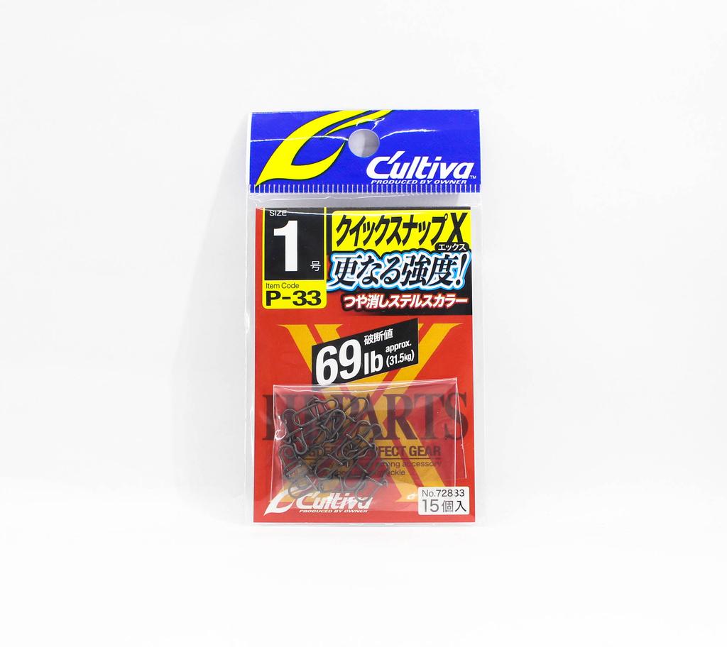 Owner P-33 Quick Snap X Hi Power, размер 1, тест 69 фунтов (2965)