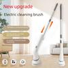 New Telescopic Electric Cleaning Brush: Long-Handle, No-Bend, Rotating Mop for Easy Cross-Border Cleaning
