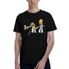 Custom Mens S-Simpsoned Homer Beers T Shirt Short Sleeves Cotton Tshirt Classic T-shirt Casual  Tees Loose Fit Clothing