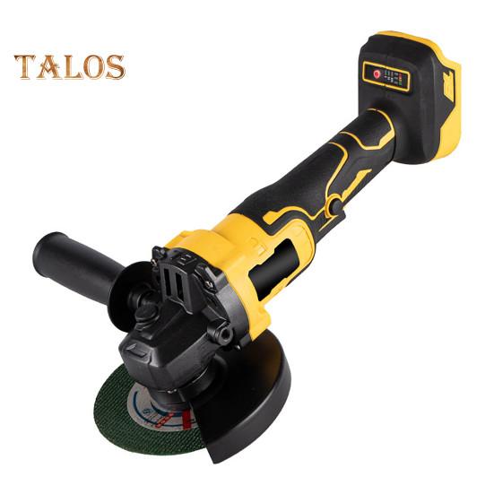 18 В аккумуляторная угловая шлифовальная машина 10000 об/мин бесщеточный двигатель электрический шлифовальный инструмент 3 переменные скорости ручная шлифовальная машина для резки шлифования полировки