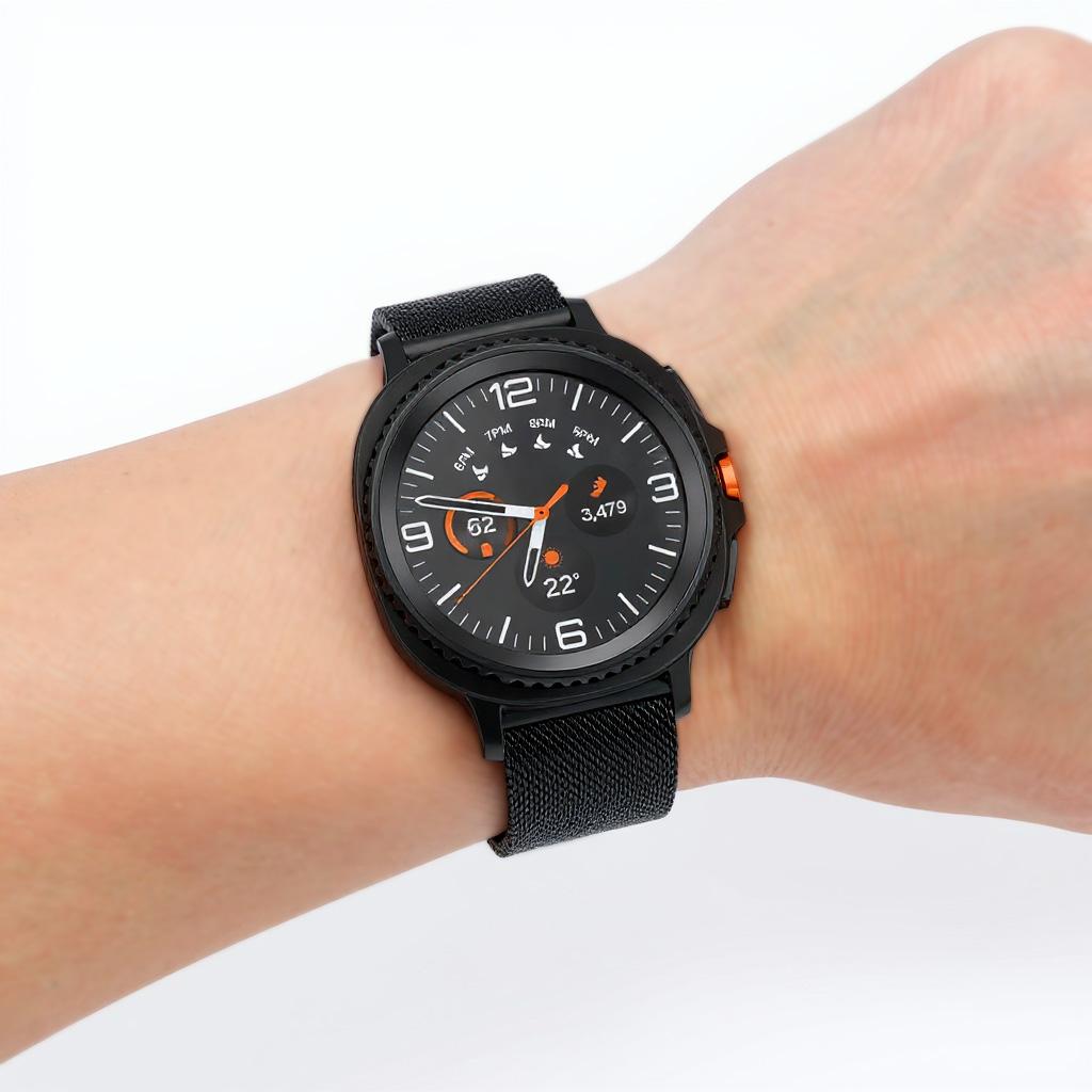 Metal Milanese Strap For Samsung Galaxy Watch 8 Classic 8 40 44mm Magnetic Milan 7 Ultra 2025 Stainless Steel Bracelet WatchBand