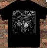 Хлопковая футболка Bon Jovi с коротким рукавом, унисекс, все размеры от S до 2345XL, подарок фанату