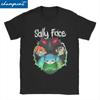 Игровые футболки Sal Fisher Gothic Larry Sanitys Fall для мужчин и женщин, Sally Face, повседневные хлопковые футболки, футболки с коротким рукавом, принтованные топы