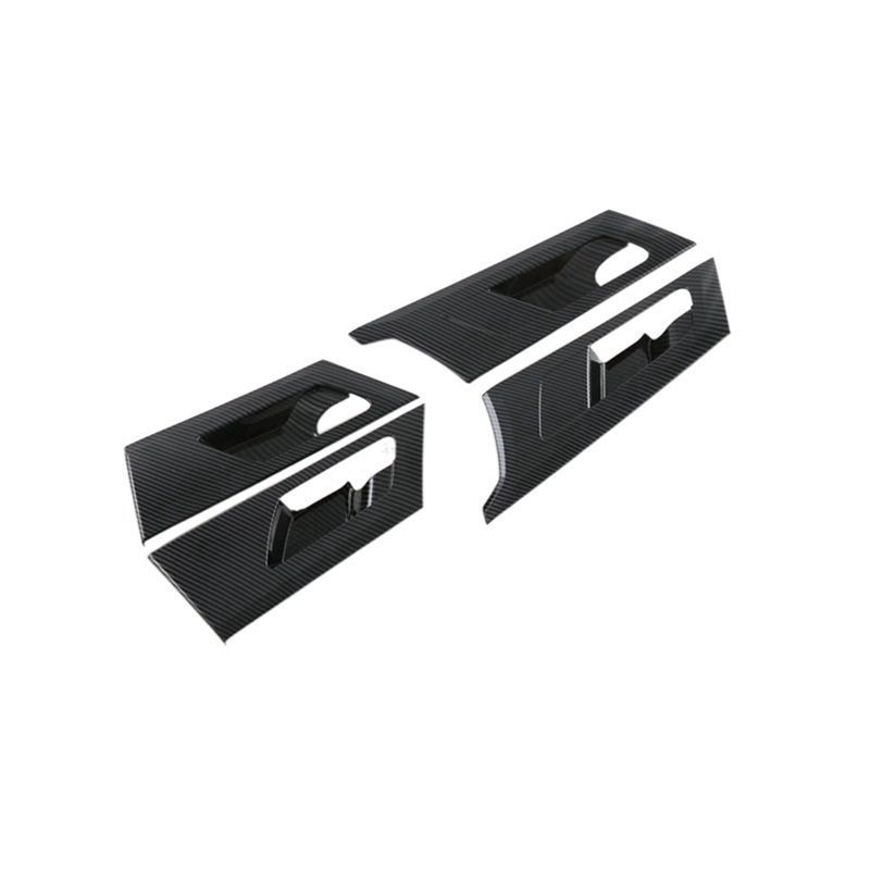 Authentic 4PCS Inner Handle Frame Inner Door Bowl Inner Handle Panel Decoration Car Parts Accessories For Mitsubishi Outlander 2