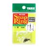 Yarie Джеспа М. 529 Swivel Quick Snap Ring Маленькие приманки весом 5 фунтов, размер S (3703)
