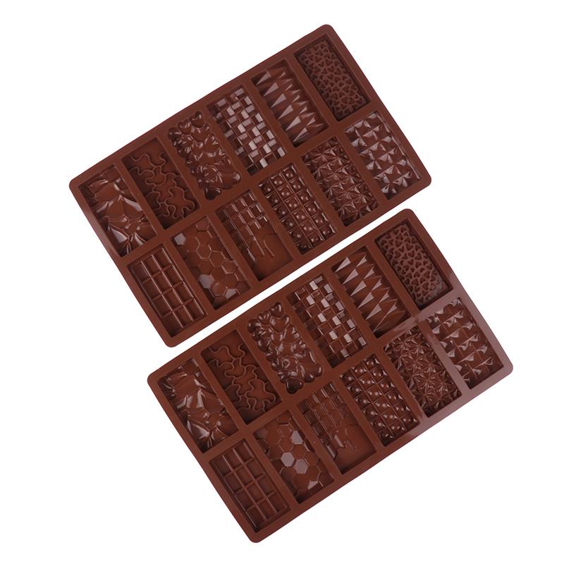 1Pc 12 Cavity Silicone Chocolate Molds Diy For Baking Cake Decorating Tools
