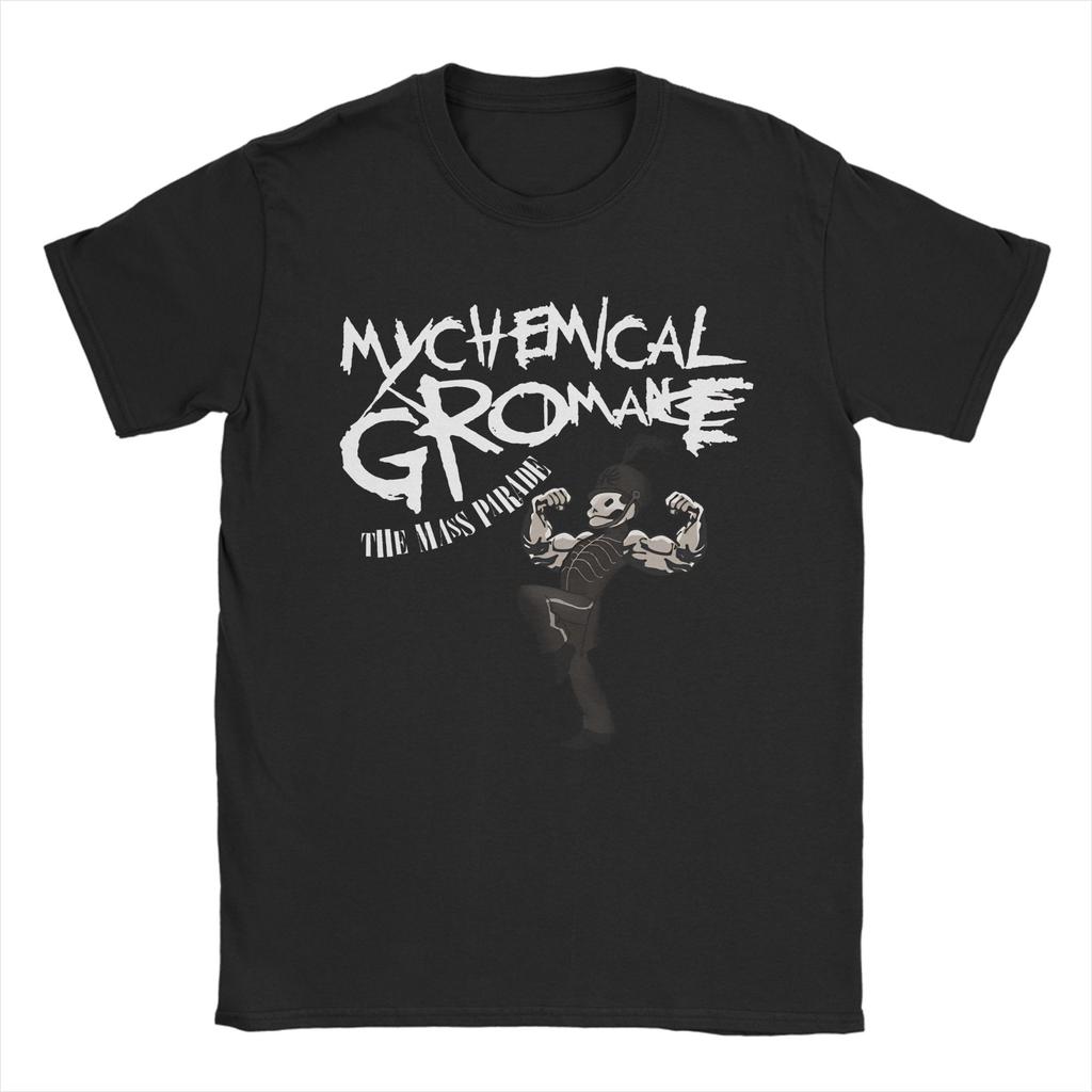 Футболка My Chemical Romance 2025 Лето 100% Хлопковые Футболки Для Мужской Моды Повседневная Футболка С Коротким Рукавом Винтажные Футболки