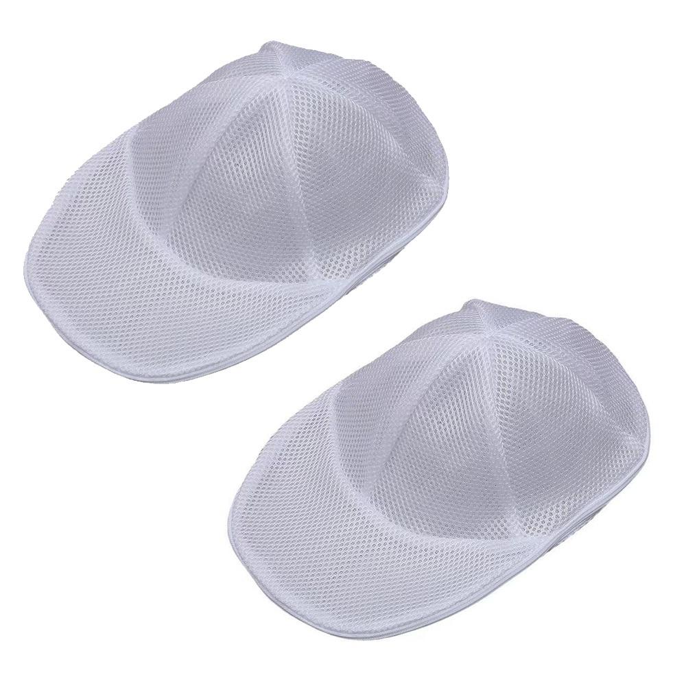 Anti-Deformation Baseball Hat Washers with Hat Rack Sturdy Hat Washer Bag Dishwasher Safe Washer Frame Cap Cleaner Laundry Bag