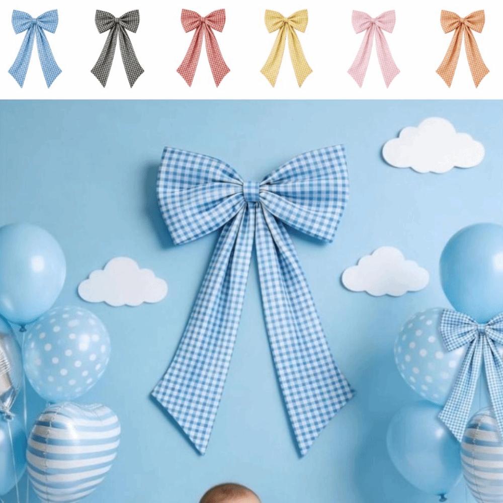 Multi-Purpose Fabric Bow Wall Decor Oversized Wall Backdrop Bows Wedding Photo Booth
