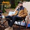 Jeep Мужская ветрозащитная водонепроницаемая куртка на флисовой подкладке для активного отдыха