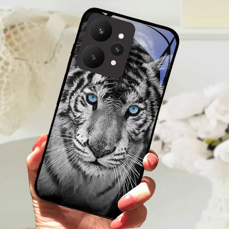 Ударопрочный Чехол Для Телефона Realme 15 5G Чехол RMX5106 RMX5105 Чехлы Из Закаленного Стекла Для Realme15 Fundas Роскошный Защитный Корпус