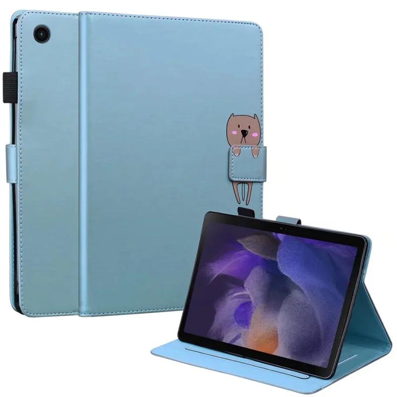 Чехол для Samsung Tab A8 10,5 дюйма Чехол-кошелек Ударопрочный Защитный Чехол Для Galaxy Tab A8 A 8 Чехол 2021 Обложка SM-X200 SM-X205