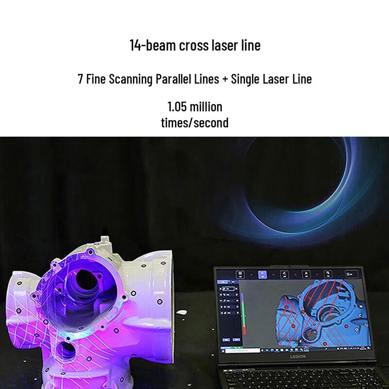 PMAX SmartScan-X Ручной промышленный 3D-сканер CN-вилка (адаптер в комплекте)