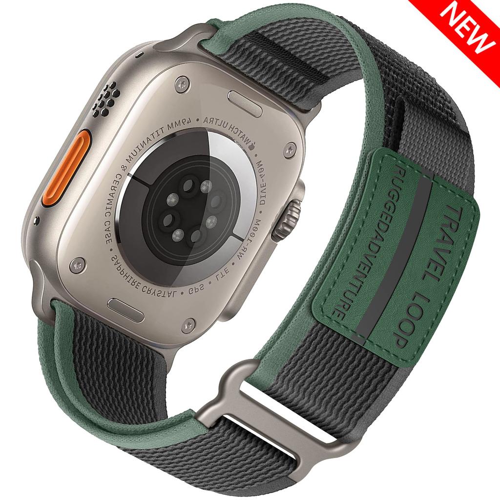 Ремешок Trail loop для Apple Watch Bands 49мм 44мм 40мм 41мм 45мм 42мм 46мм correa bracelet iWatch series 7 se 8 9 10 11 Ultra2 3
