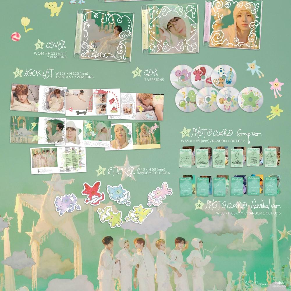 NCT WISH [ОДА ЛЮБВИ] 1-й Альбом JEWEL CASE