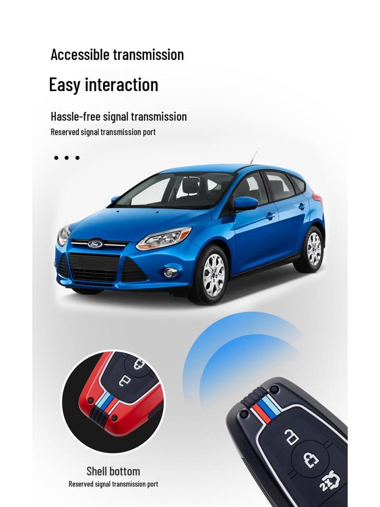 Чехол для ключа Ford для Mondeo, Explorer, Edge, Focus, Taurus, EVOS