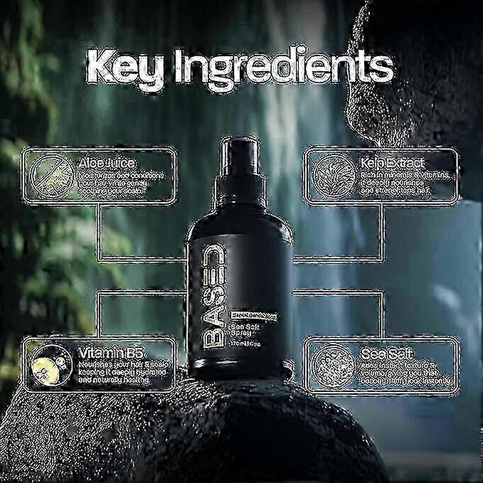 m Sea Salt Spray, Santal Sandalwood Sea Salt Spray, Sea Salt Spray Hold For Hair