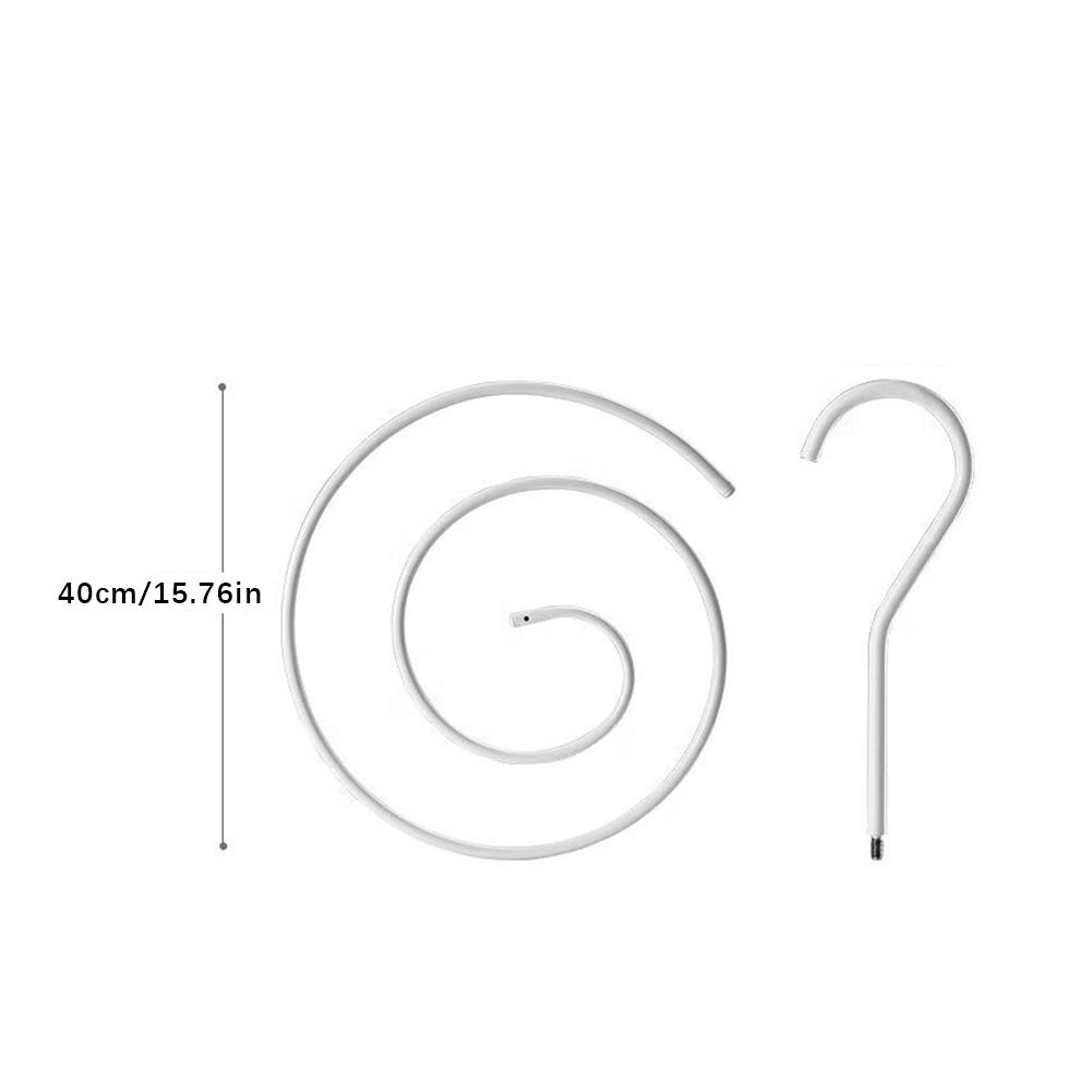 Круглая спиральная вешалка для одеял, вешалка для домашнего хранения, вращающаяся сушилка, экономит место, нержавеющая сталь