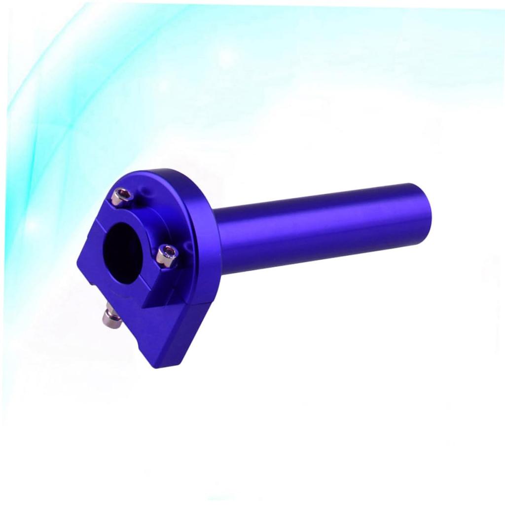 TINEASUR Motorcycle Fix Quick Throttle Grip Motorcycle Hand Grip Handle Throttle Turn Grip Motorcycle Throttle Turn Grip Blue