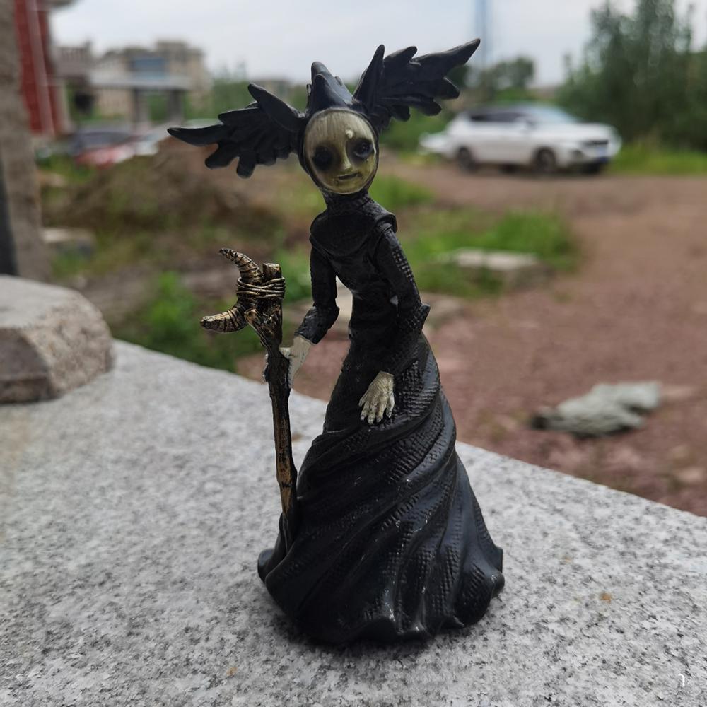 Новая статуэтка ведьмы на Хэллоуин, украшение на Хэллоуин, реквизит для ужасов, горячая распродажа