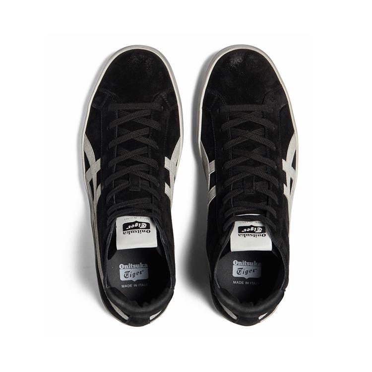 ONITSUKA TIGER Износостойкие Высокие Повседневные Кроссовки Унисекс Черно-Белые 1183C551-001