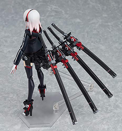 Figma Тяжеловооруженная школьница Ши, раскрашенная подвижная фигурка, немасштабируемая, ABS и ПВХ