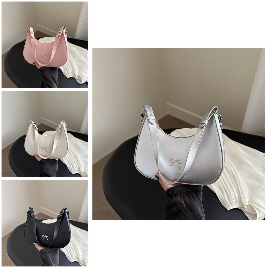 Elegant Retro-inspired Bow Handbag For Women Ideal For Casual Urban Fashion