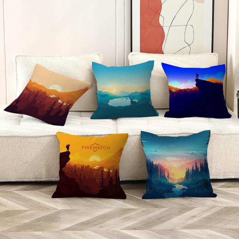 Deep Forest Firewatch Pillowcases Home Bedding Decorative Pillow Cover Wedding Super Soft Pillow Case