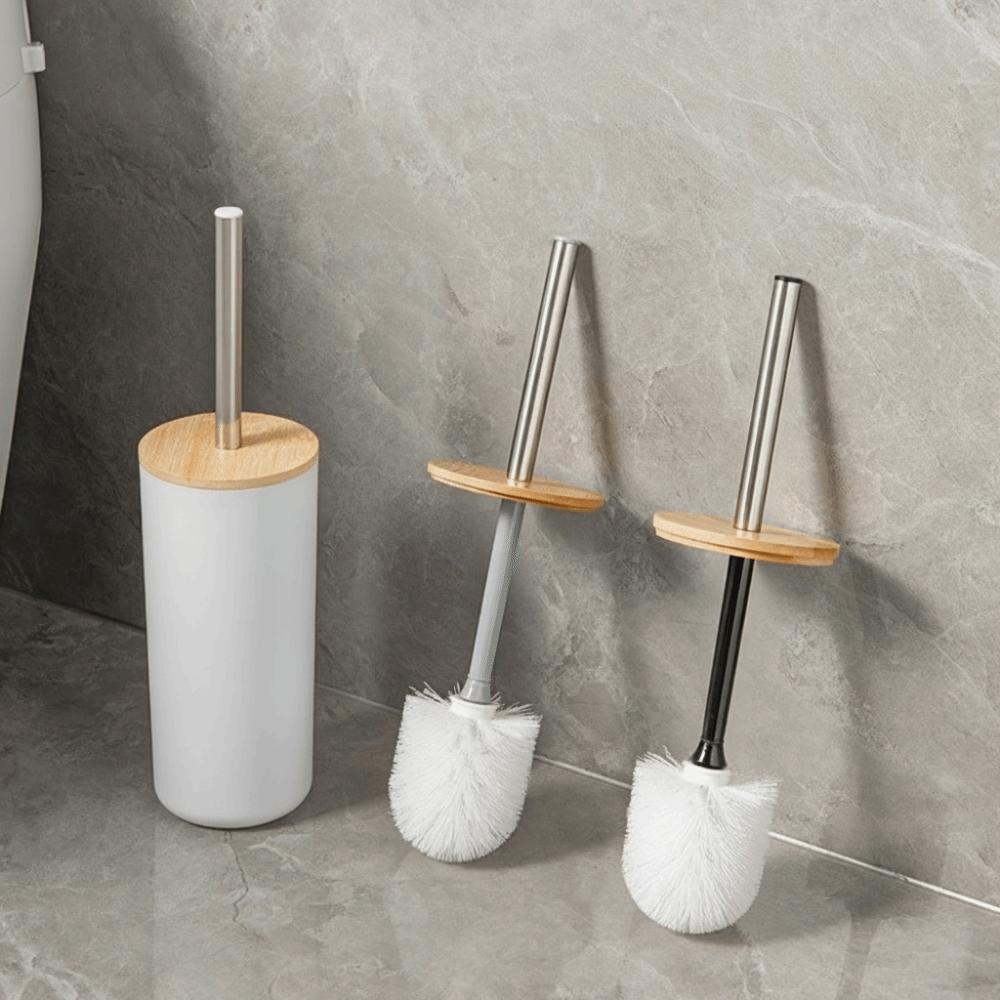 Standing Base Toilet Brush Set Long Handle Toilet Rim Cleaner Brush Bathroom Toilet Brush Bathroom