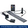 6 in 1 RGB LED Atmosphere Car Interior Ambient Light Kit Fiber Optic Strips Light By App Control DIY Music 6M Fiber Optic Band