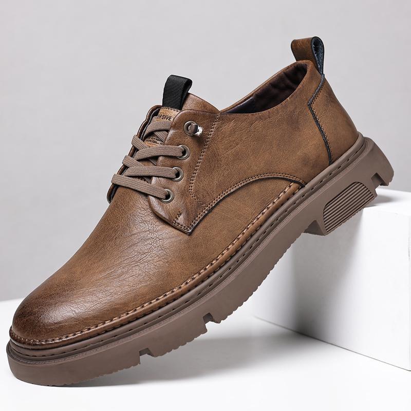 Классическая мужская повседневная обувь ручной работы, туфли-оксфорды из натуральной кожи, горячая распродажа, мужская официальная деловая обувь для отдыха и прогулок