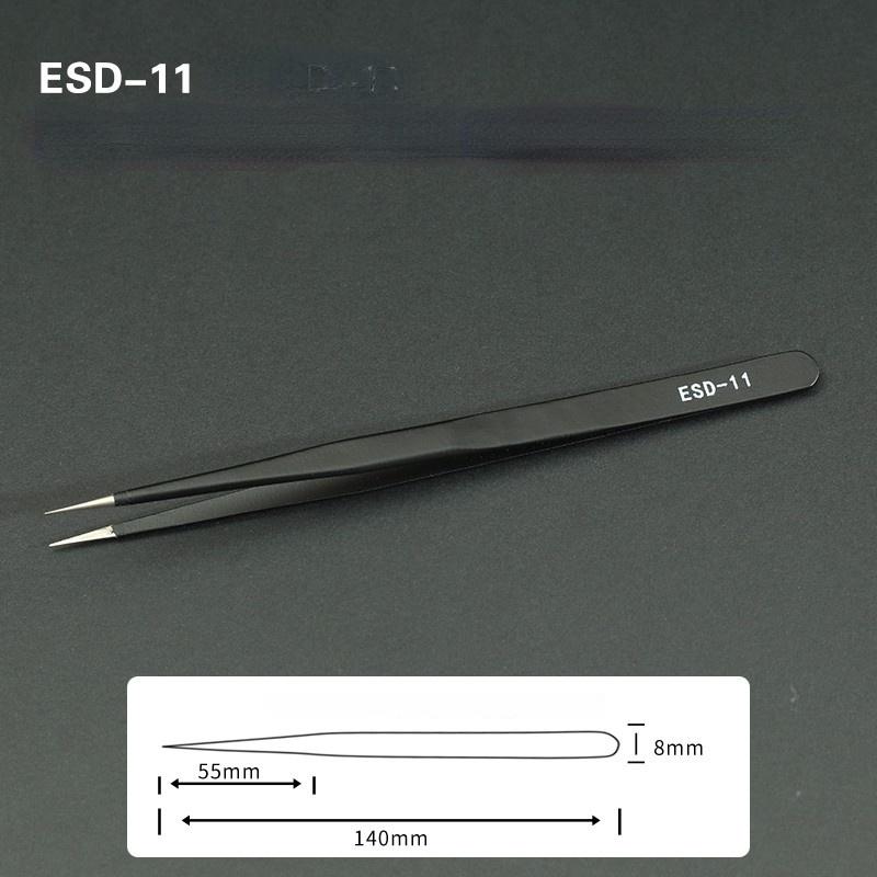 Высококачественные пинцеты для наращивания ресниц из нержавеющей стали для постановки ресниц