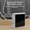 ABS Солнечный насос для аэрации с USB-зарядкой, пятискоростной, для аквариума, ультратихий, на солнечной энергии, кислородный компрессор, для использования на открытом воздухе