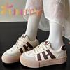 Нишевая оригинальная дизайнерская платформа белые туфли женские весенне-осенние новые немецкие тренировочные туфли ретро кеды спортивная повседневная обувь