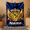 Custom Name Personalized Club America Print Blanket, Home Decor, Bedroom, Sofa, Camping, Couch, Gifts for Birthday Christmas