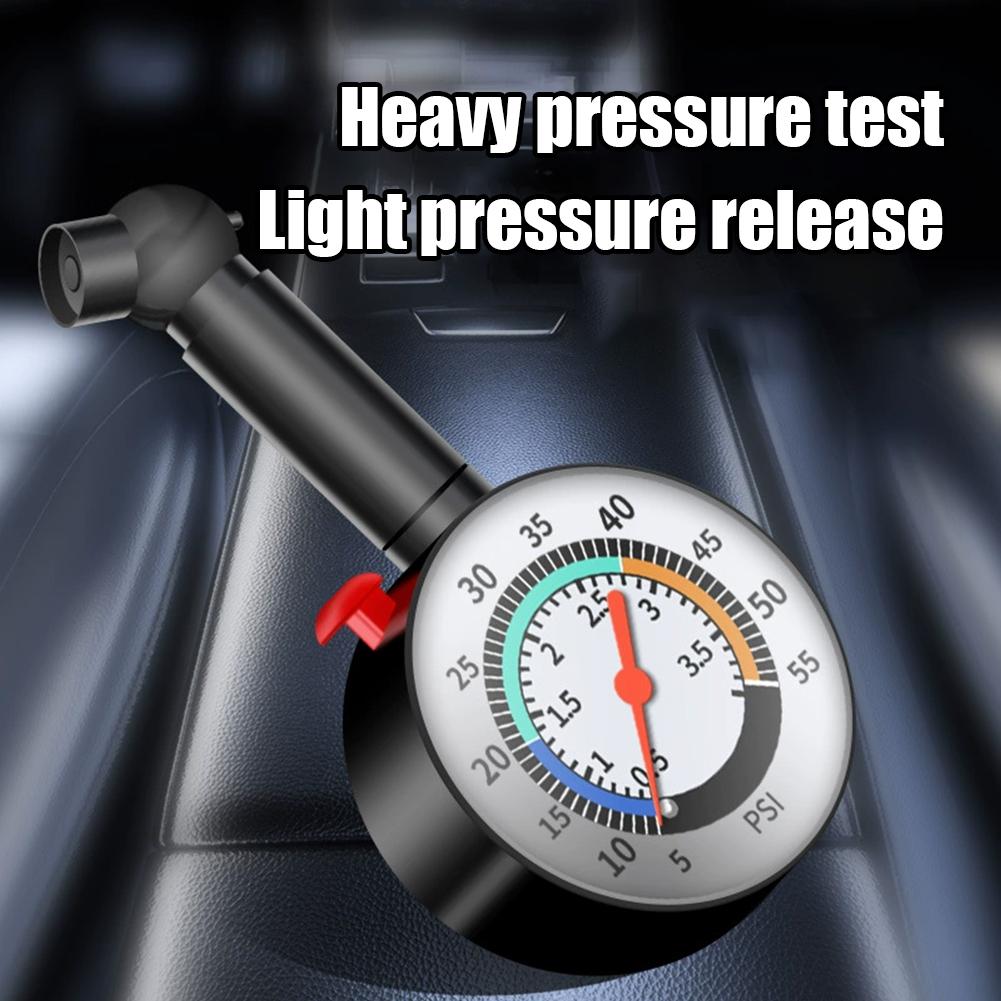 Auto Car Tire Pressure Gauge Meter Automobile High-Precision Tyre Air Pressure Vehicle Tester 0-50 PSI For Car Motorcycle