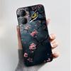 Чехол для печати для ZTE Nubia Neo 3 5G Fundas Capa Мягкий силиконовый черный корпус Чехол ZTE Nubia Neo 3 GT Милый цветочный мультяшный корпус