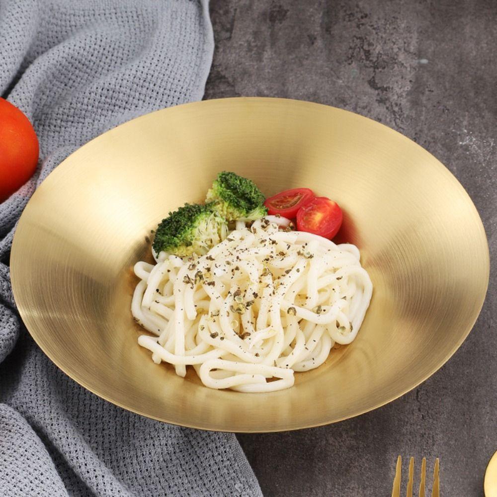 Stackable Pasta Plate Deepened Ramen Bowl Durable Fruit Dish Restaurant