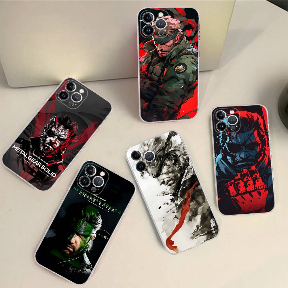 Популярная игра M-Metal Classic G-Gear Для IPhone 17 16 15 14 13 12 Mini 11 Pro Max Прозрачный чехол