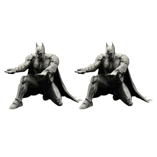 3D-печатный держатель для ручек Бэтмен, Уникальный настольный органайзер для офиса и дома, Крутое украшение для рабочего стола и Забавный канцелярский подарок для поклонников Бэтмена