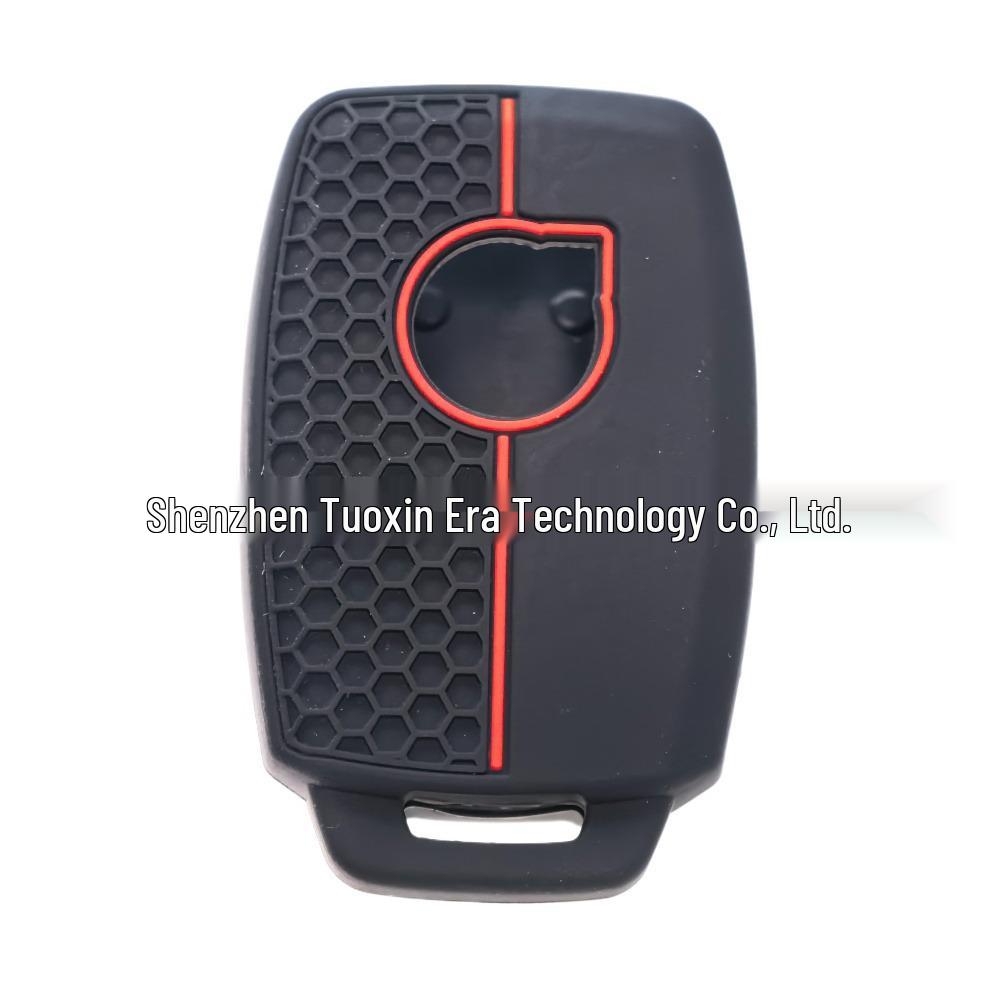 Silicone Key Cover for Volvo S40, C30, C70 - 5-Button, Hollowed-Out Design