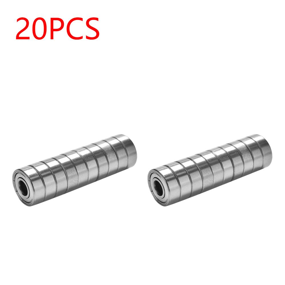 10-100 шт. Шариковые подшипники 608 ZZ 608RS 608ZZ Металлические Двусторонне защищенные Миниатюрные Глубокозазорные Шариковые подшипники для скейтборда 8 мм X 22 мм X 7 мм