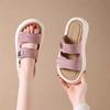 Summer One-word Slippers Women Wear New Platform Women's Sandals with Skirts, Beach Cool Slippers