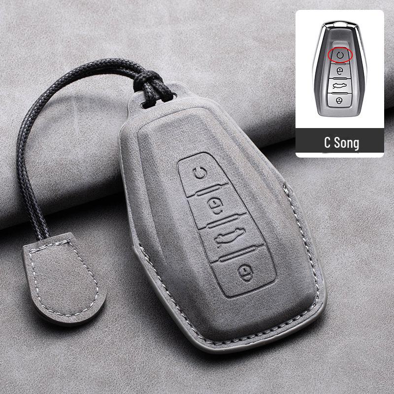 Geely Key Cover for Emgrand, S, Xingyue, L, Boyue, Xingruibin, Ruiborui, X6 - Protective Shell Buckle.