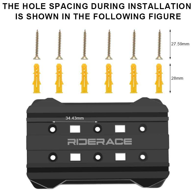 RIDERACE велосипедная парковка пряжка регулируемый горный велосипед настенный держатель вешалка для шоссейного велоспорта стенд шинный зажим для помещений