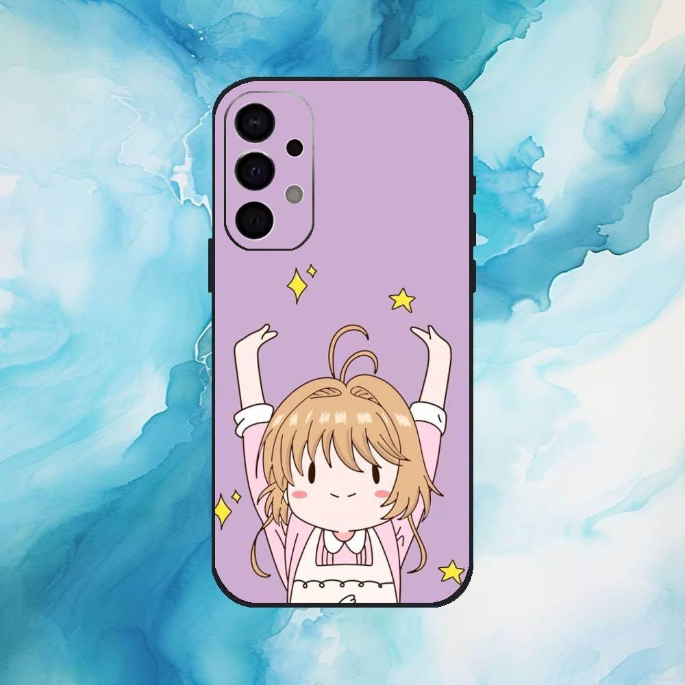 Card C-Captor Anime S-Sakura Phone Case For Samsung S25,S24,S21,S22,S23,S30,Ultra,S20,Plus,Fe,Lite,Note,10,9,5G Black Cover